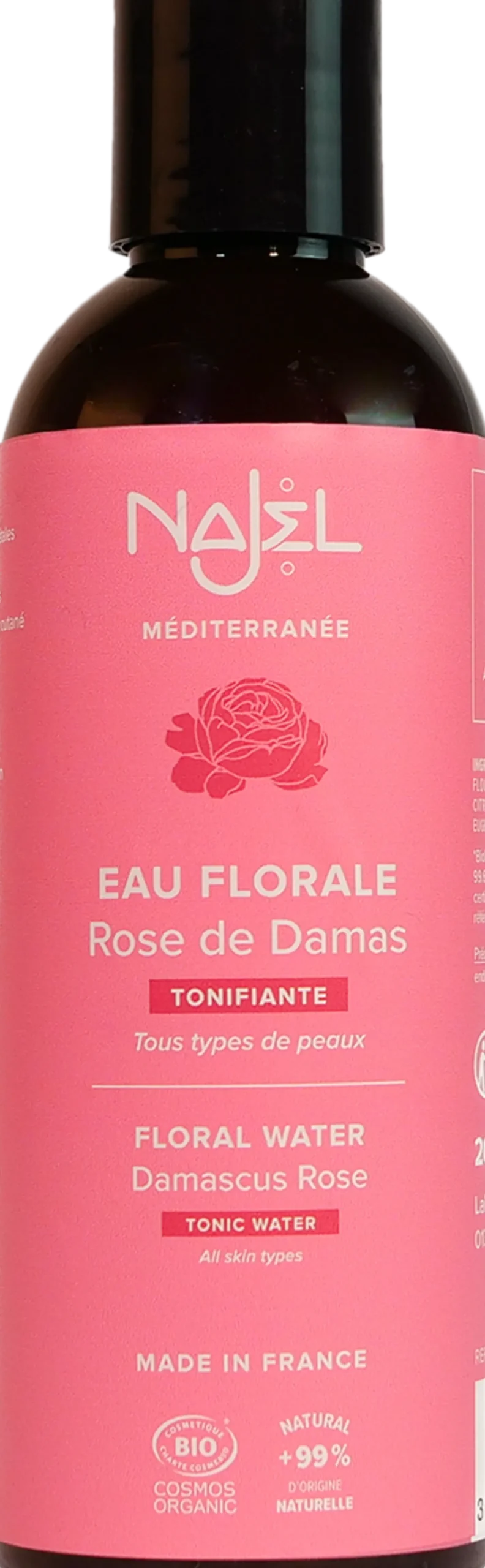 Idrolato di Rosa Damascena Bio, 200 ml