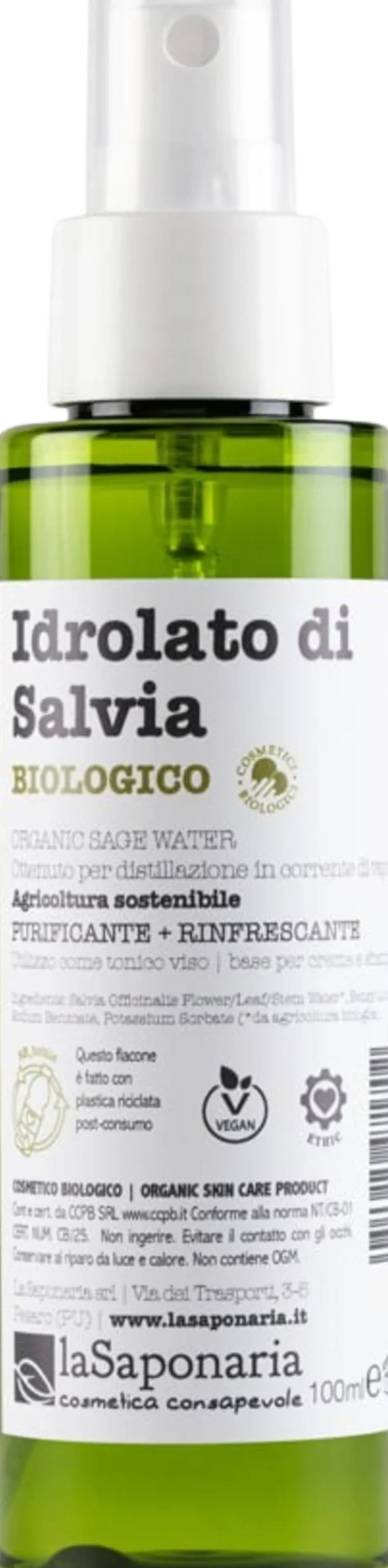 Idrolato di Salvia Bio, 100 ml