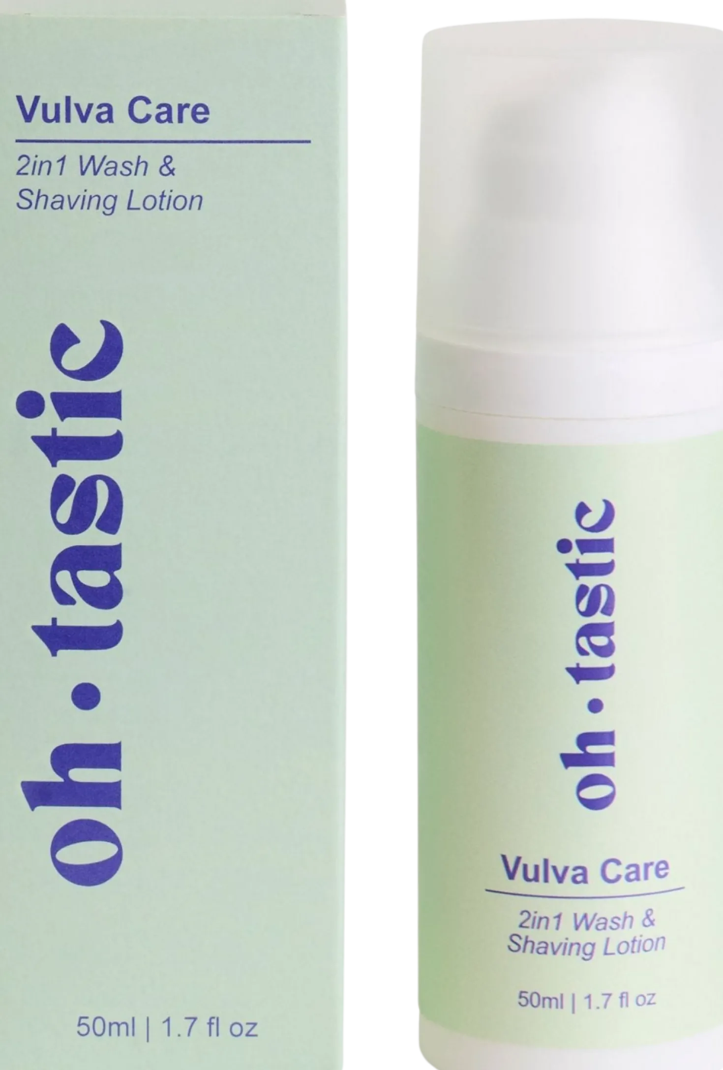 2in1 Wash & Shaving Lotion, 50 ml
