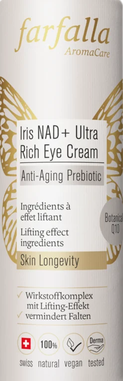 Iris NAD+ Ultra Rich Eye Cream, 15 ml
