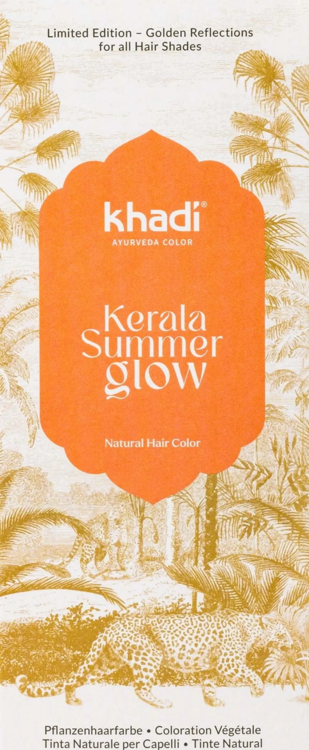 Kerala Summer Glow - Tinta Naturale per Capelli, 100 g