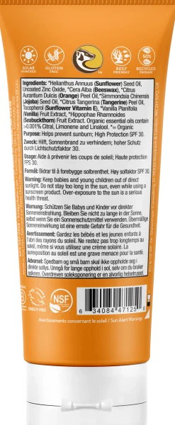 Kids Clear Zinc Sunscreen SPF 30, 87 ml