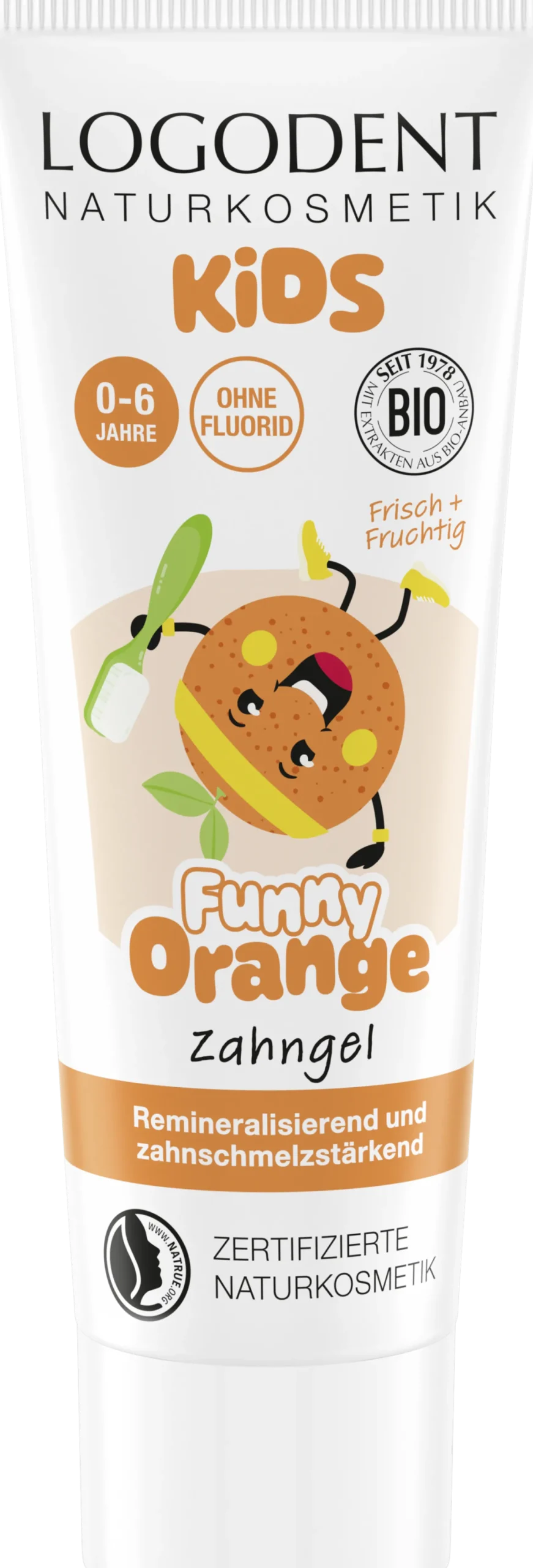 Kids Dentifricio Funny Orange, 75 ml