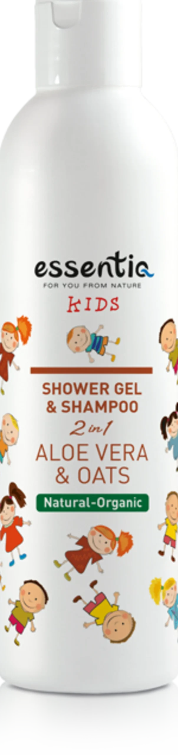 KIDS 2in1 Aloe Vera & Oats Shower Gel & Shampoo, 250 ml