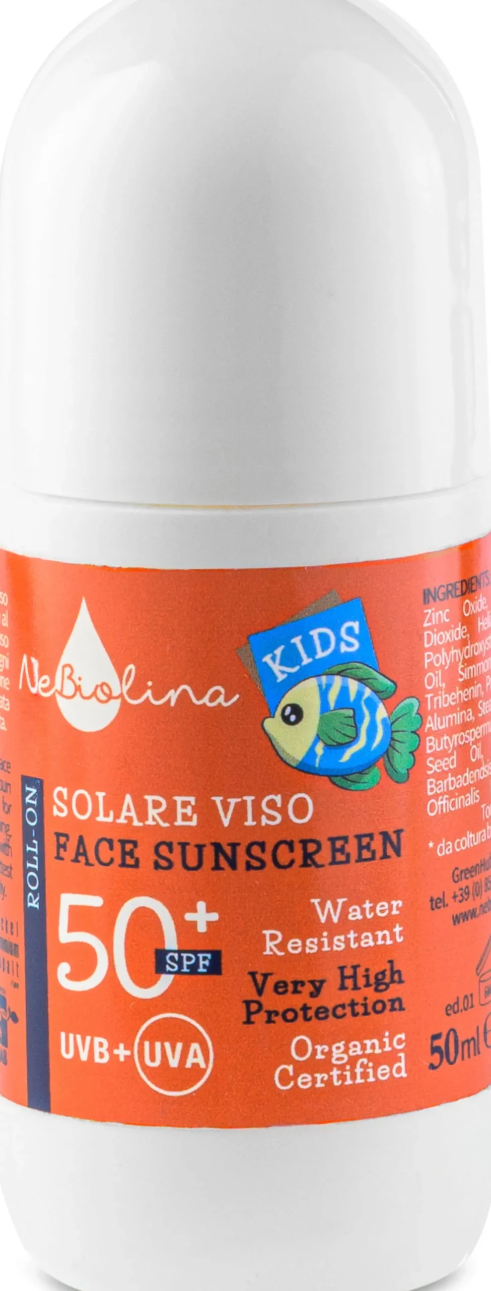 KIDS - Solare Viso Roll-On 50+, 50 ml