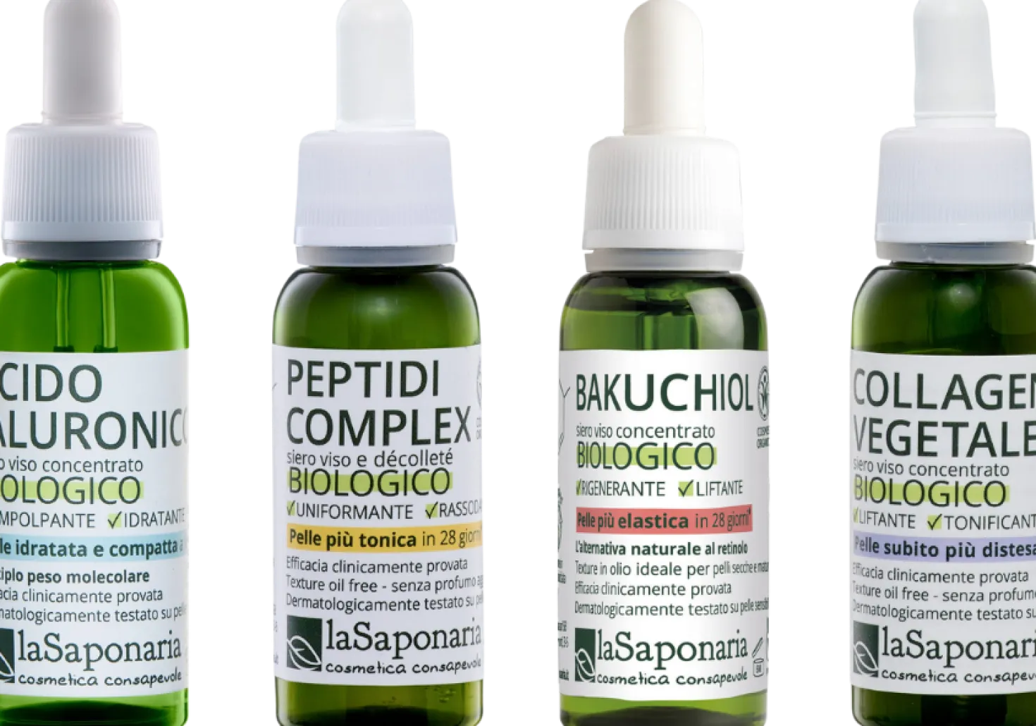 Kit Attivi Puri Anti-Age, 4 x 30 ml