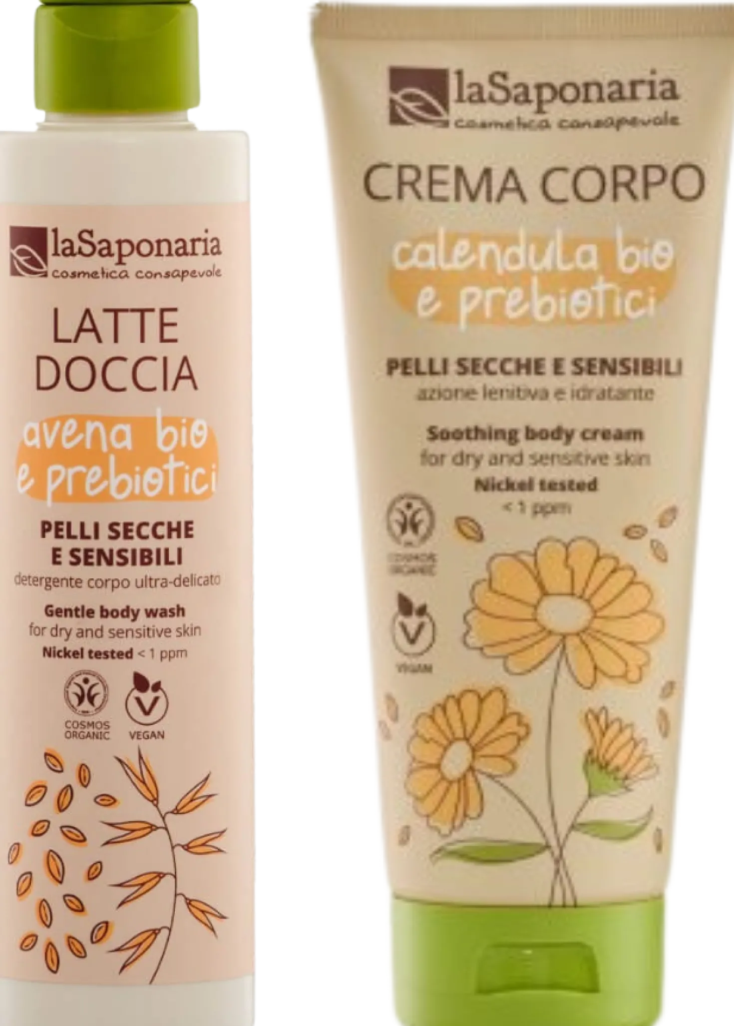 Kit Corpo Pelli Sensibili, 400 ml