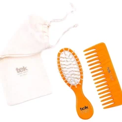 Kit da Borsetta con Custodia in Cotone, Rossi
