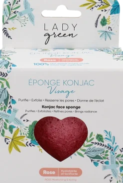Konjac Face Sponge Rose