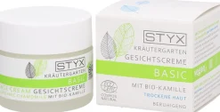 Kräutergarten Basic - Crema Viso con Camomilla Bio, 50 ml