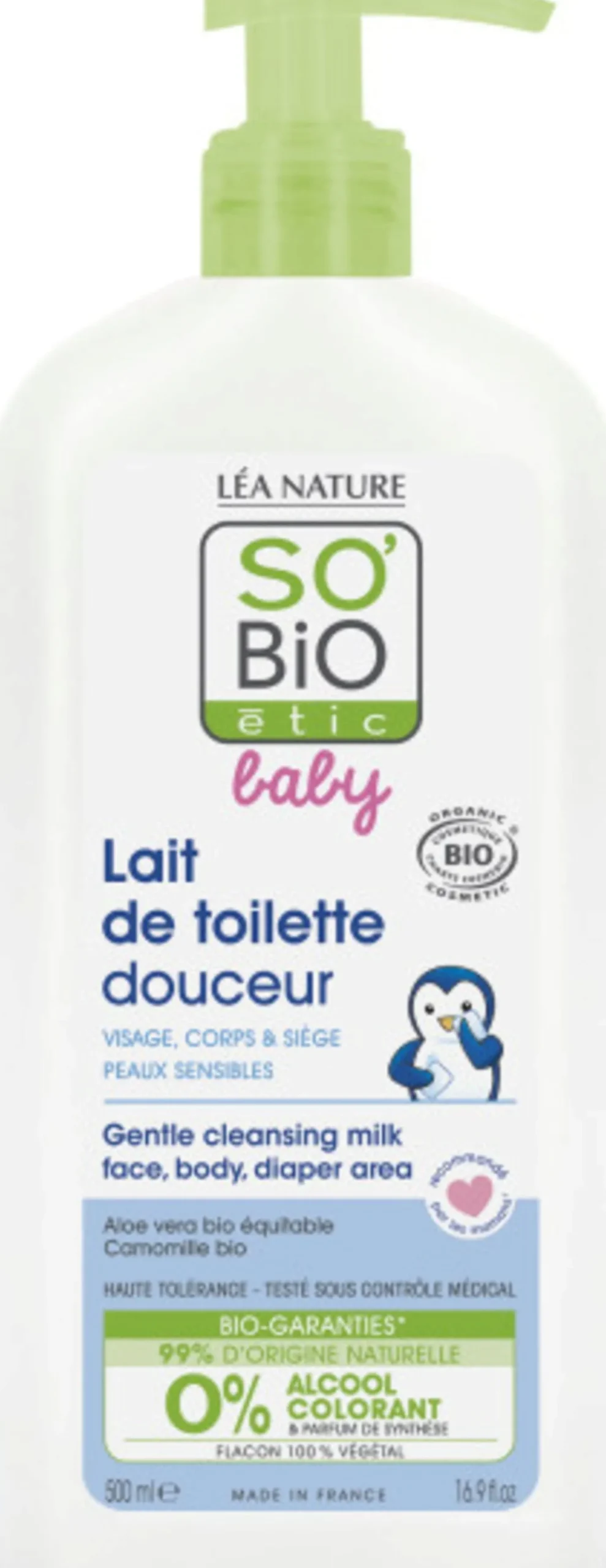 Latte Detergente Delicato per Neonati, 500 ml