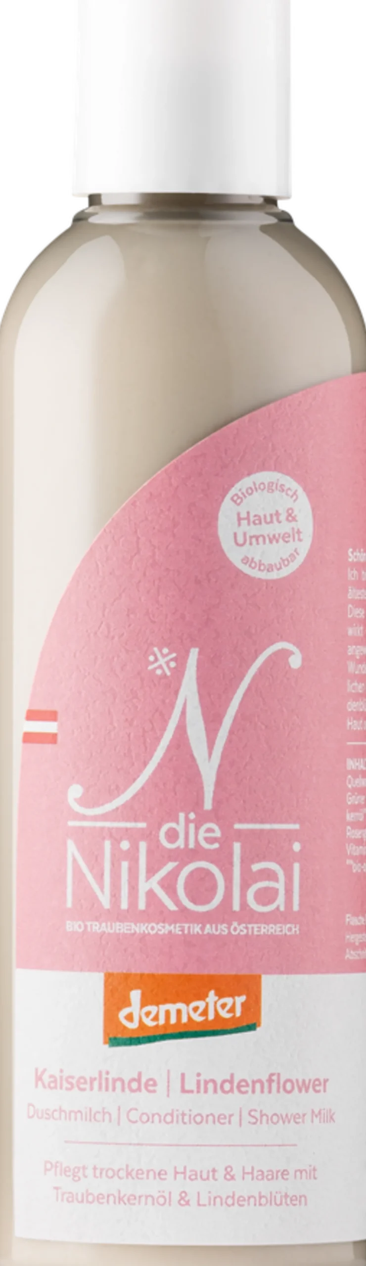 Latte Doccia & Impacco Capelli al Tiglio, 200 ml