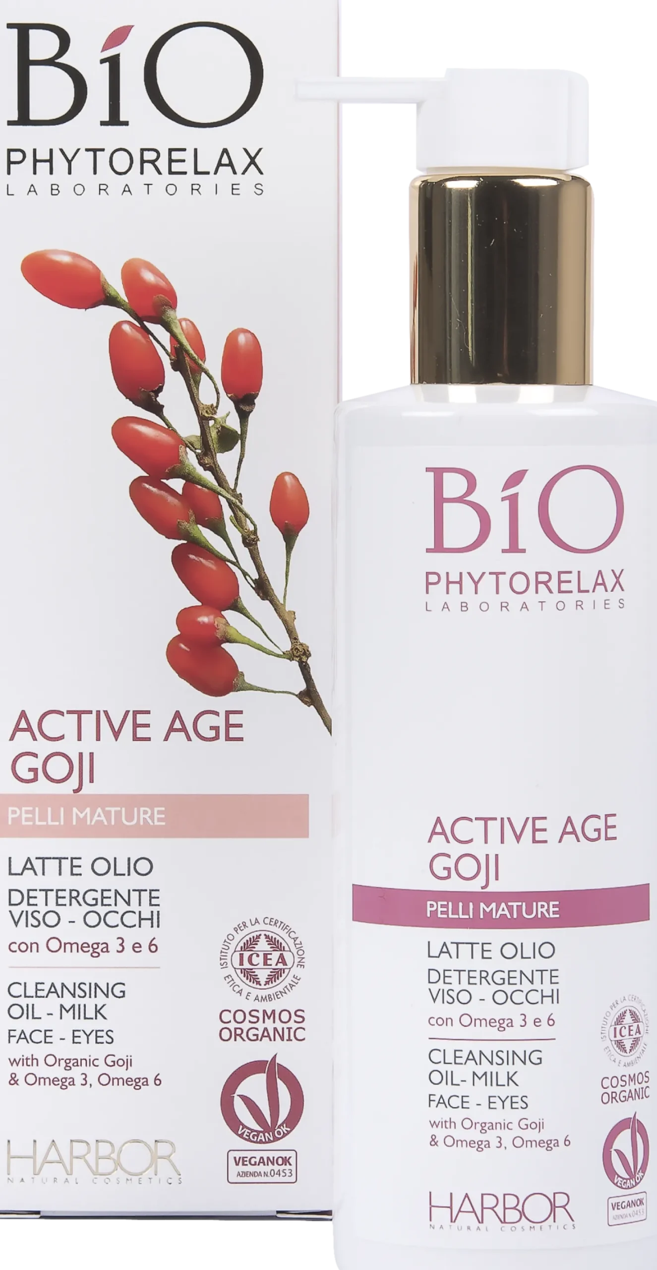 Latte Olio Detergente - Active Age Goji, 200 ml