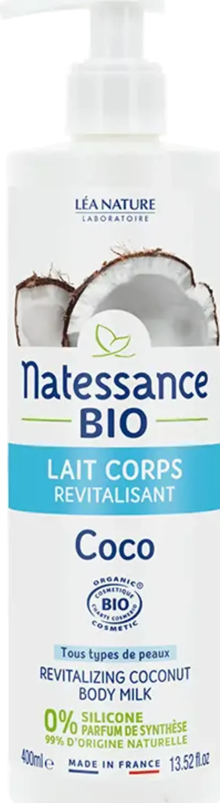 Latte per il Corpo al Cocco, 400 ml