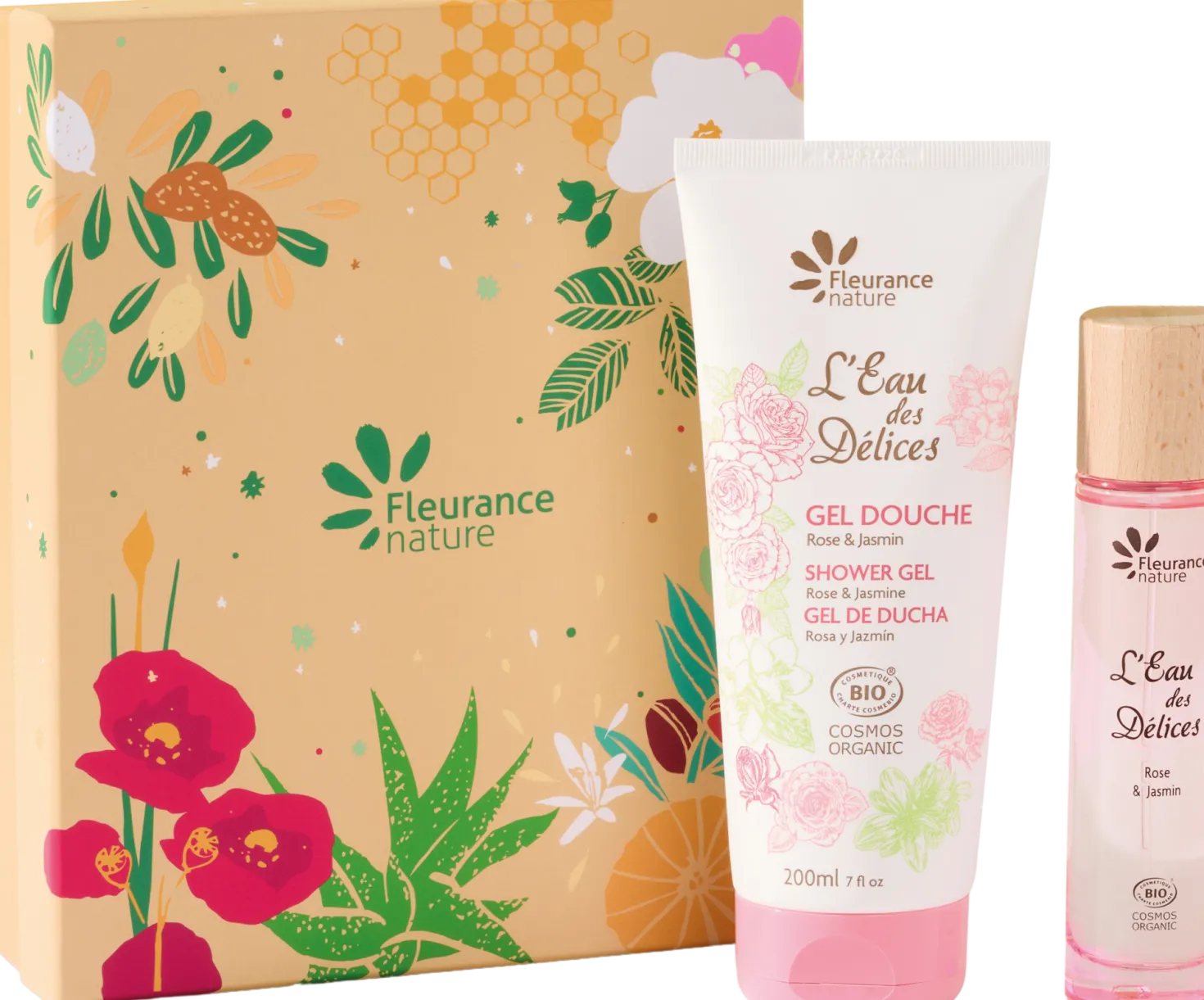 L'Eau des Délices Gift Set, rosa e gelsomino