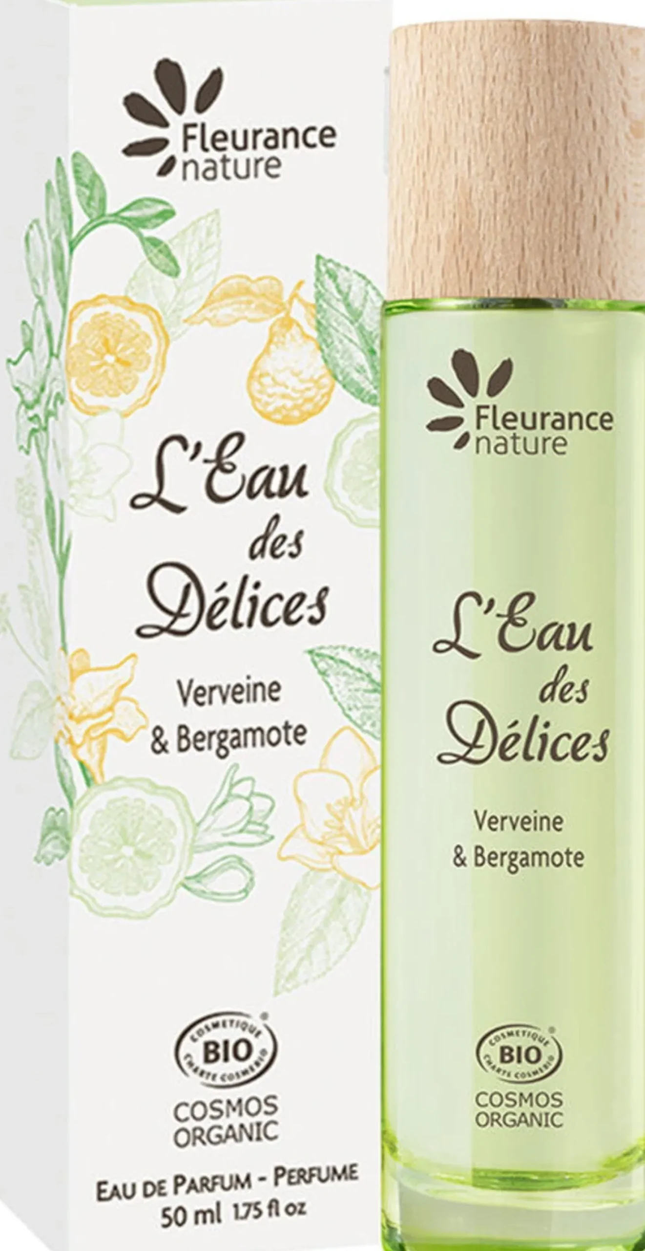L'Eau des Délices Parfum Verbena & Bergamot, 50 ml
