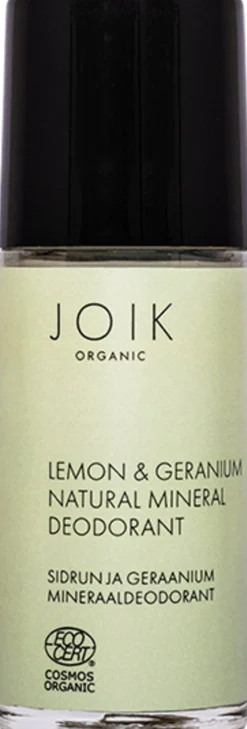 Lemon & Geranium Natural Mineral Deodorant, 50 ml