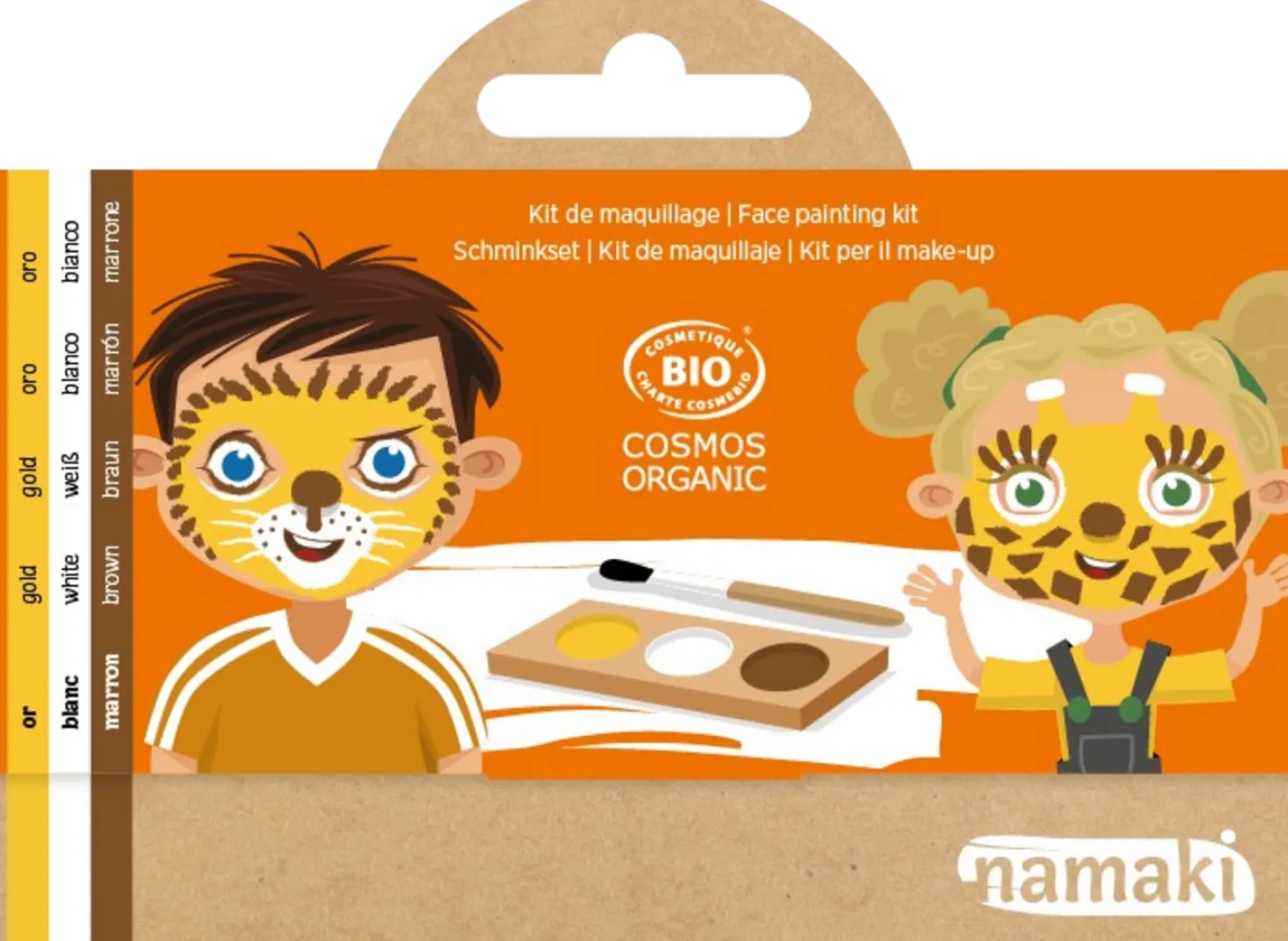 Lion & Giraffe Face Painting Kit