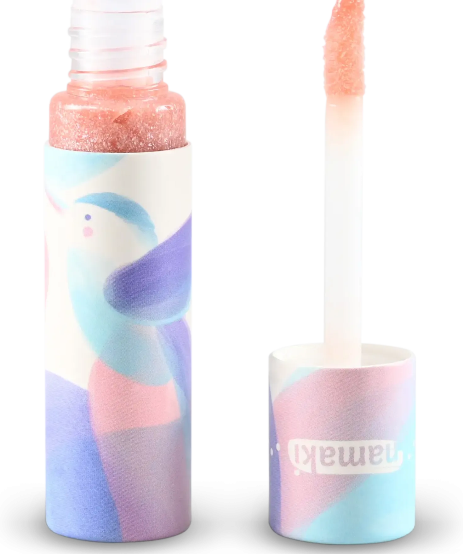 Lip Gloss, Pink glitter (6 ml)