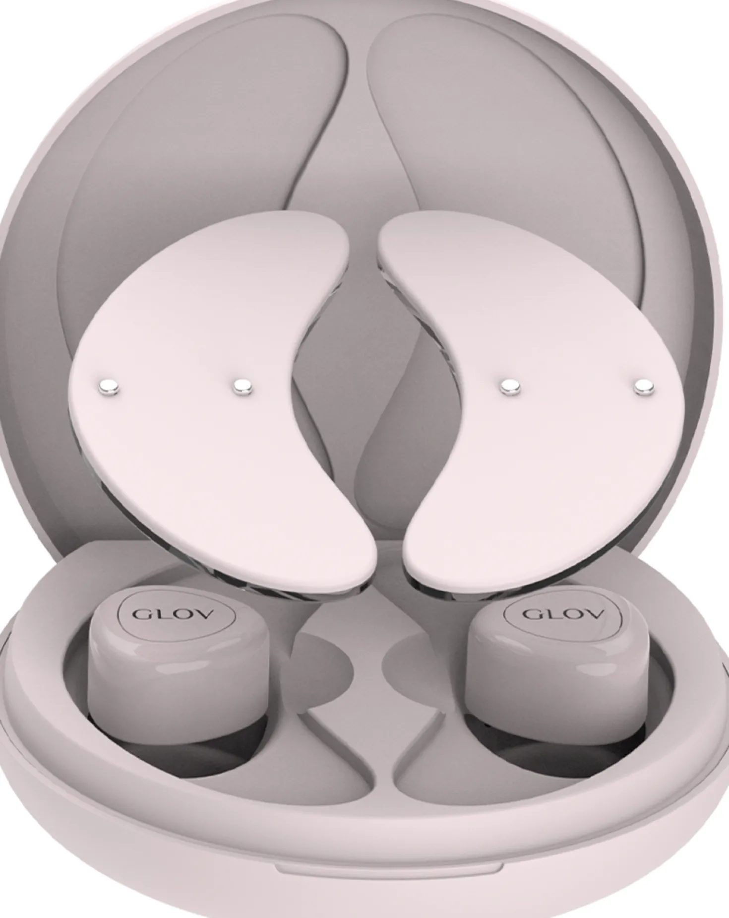 LunaEye LED Therapy Patches for Bright & Rejuvenated Eyes con Stazione di Ricarica