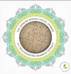 Mandala Konjac Facial Sponge Bamboo Extract