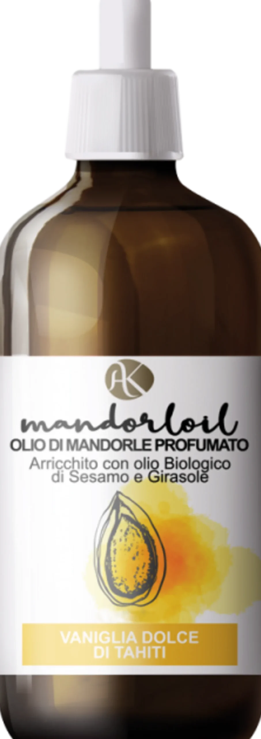 Mandorloil, Vaniglia dolce di Tahiti (250 ml)