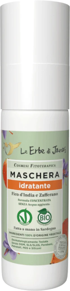 Maschera Capelli Idratante Fico D'India & Zafferano, 50 ml