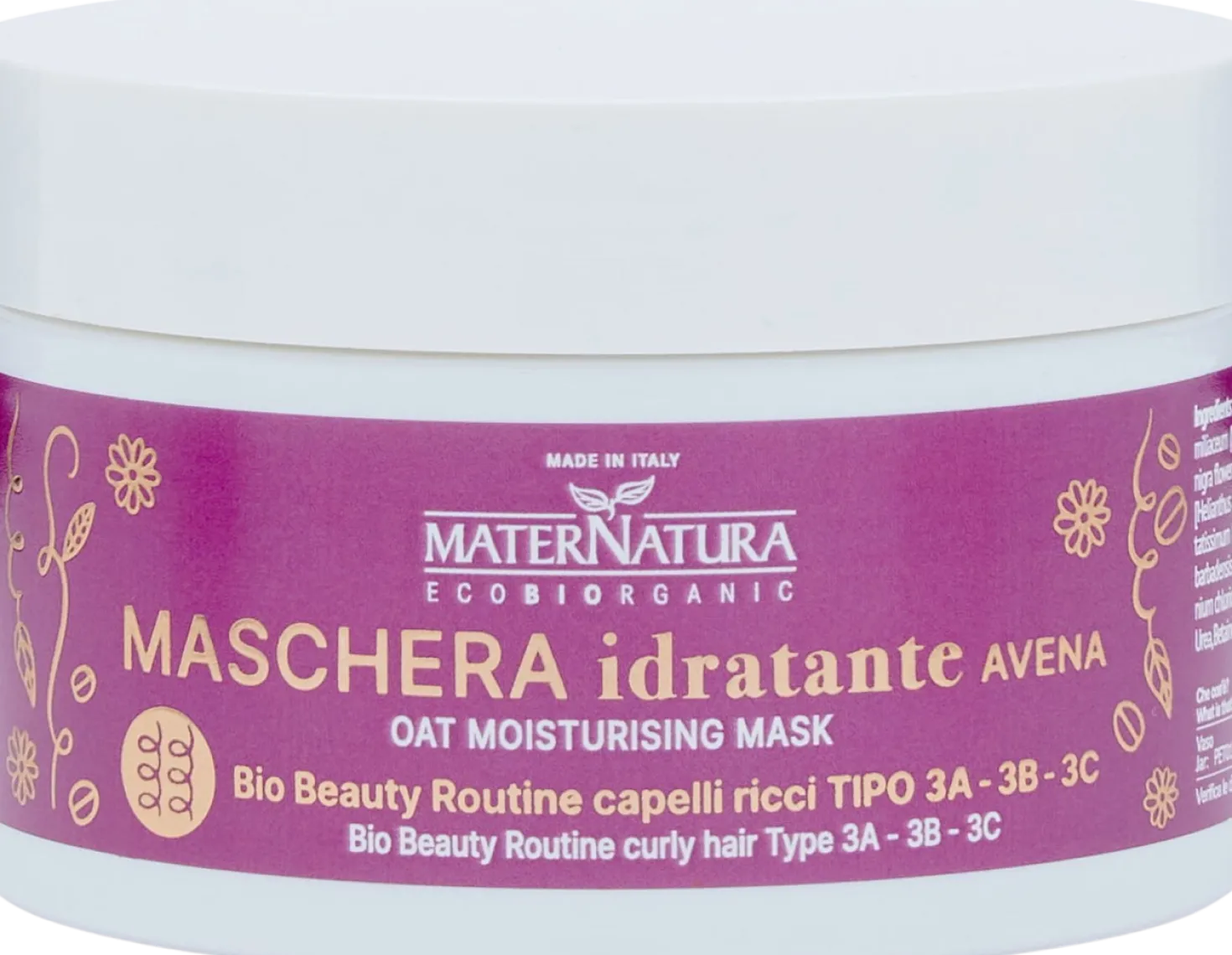 Maschera Idratante all'Avena, 200 ml