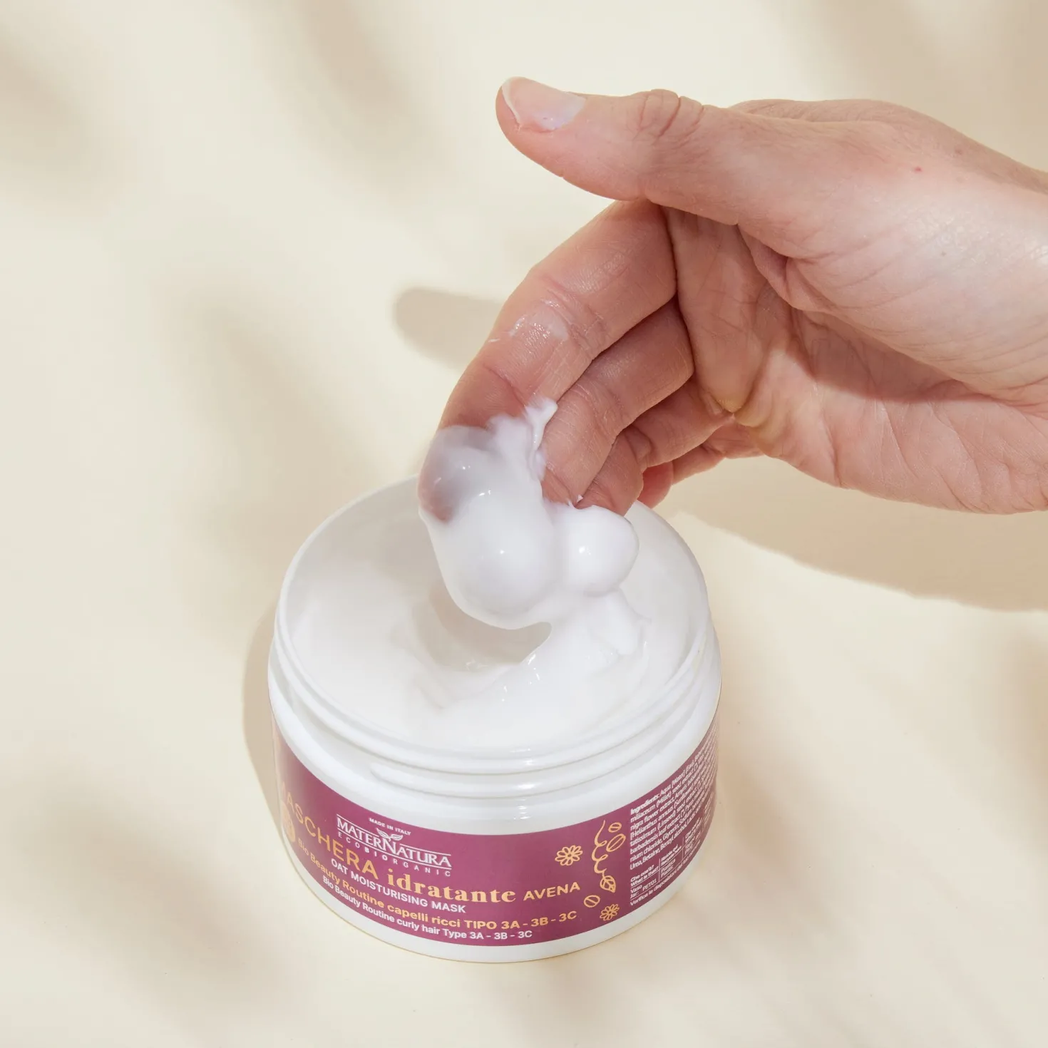 Maschera Idratante all'Avena, 200 ml