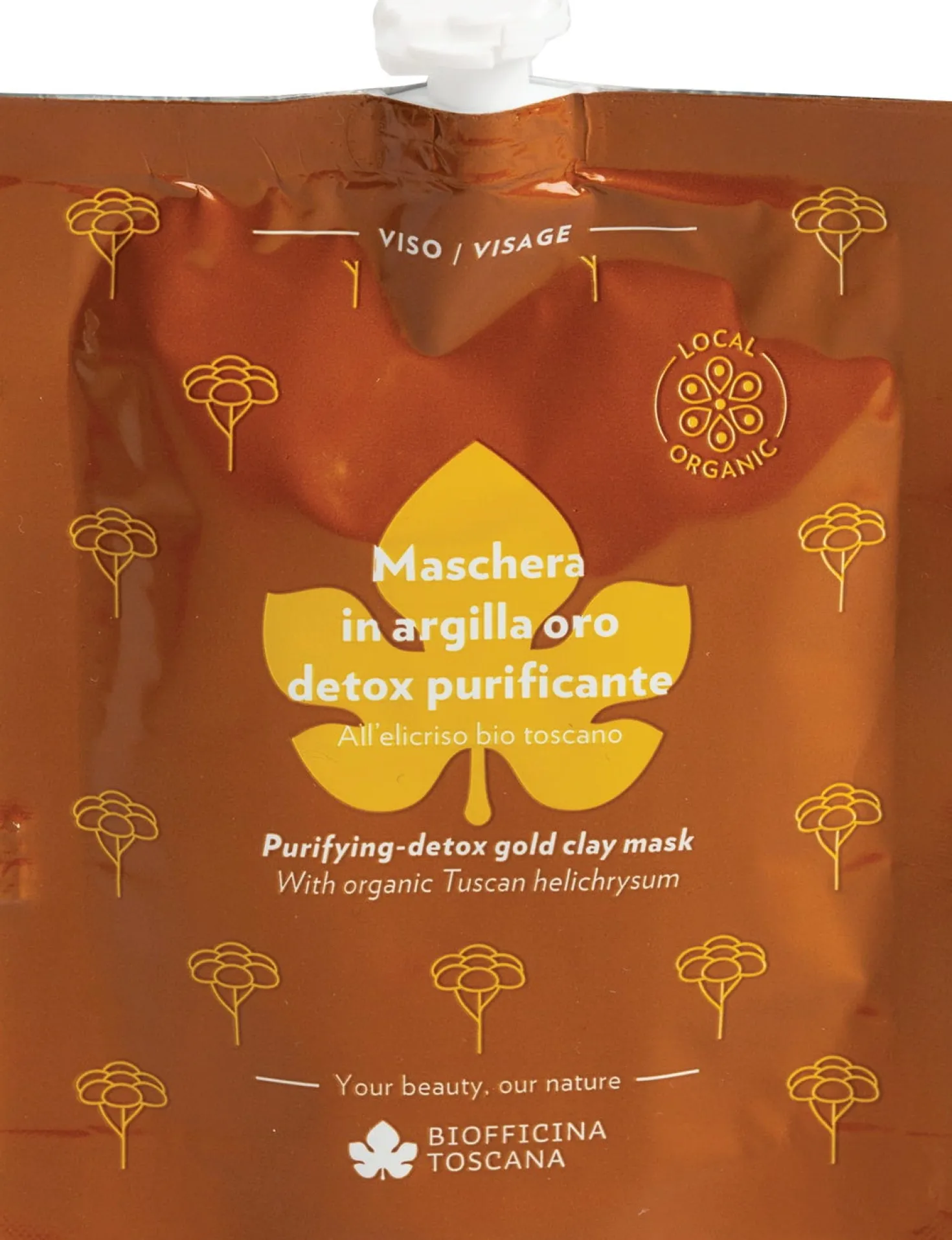 Maschera in Argilla Oro Purificante, 30 g