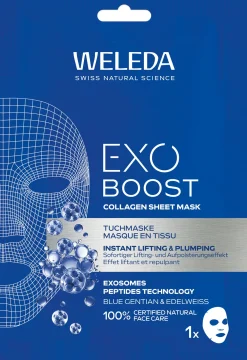 Maschera in Tessuto al Collagene EXO BOOST, 20 ml
