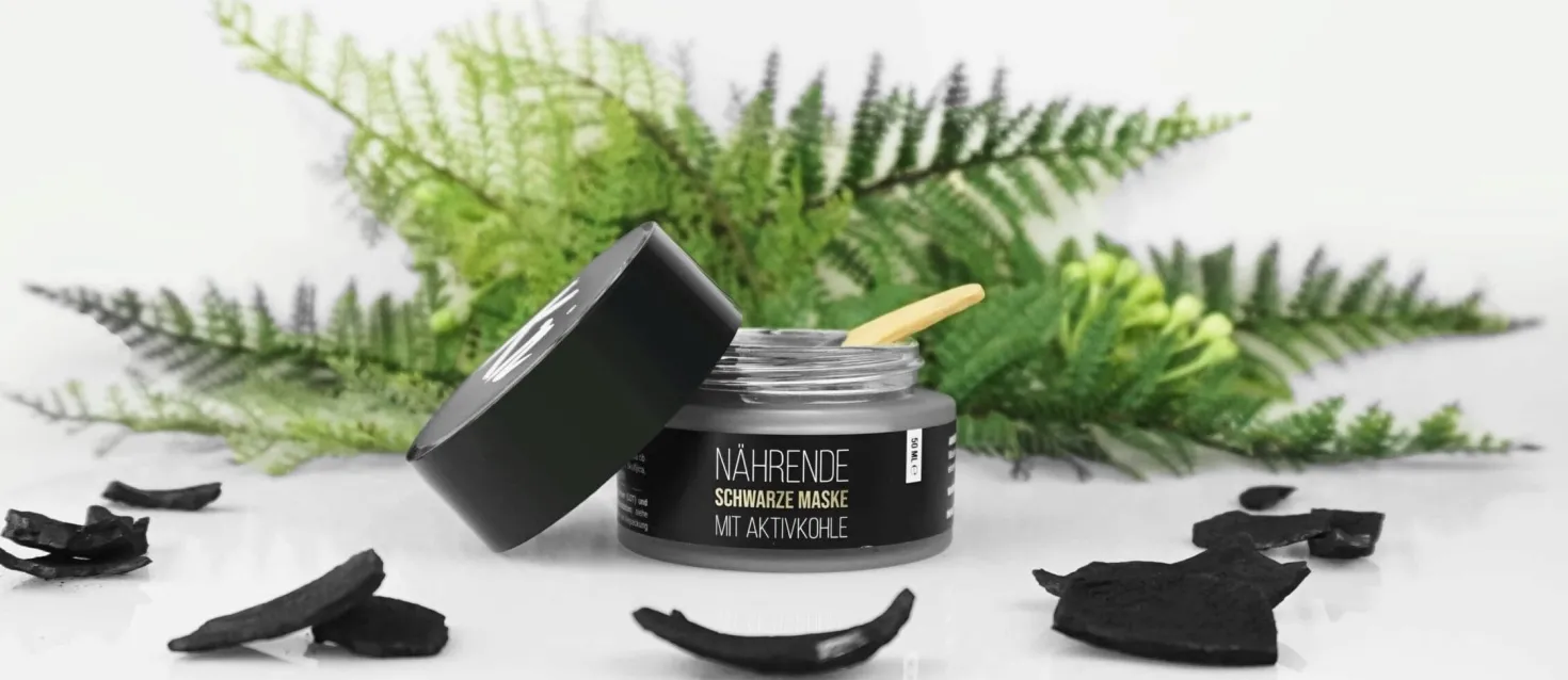 Maschera Nera al Carbone Attivo, 50 ml
