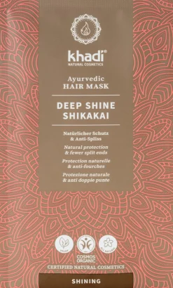 Maschera per Capelli Ayurvedica Illuminante allo Shikakai, 50 g
