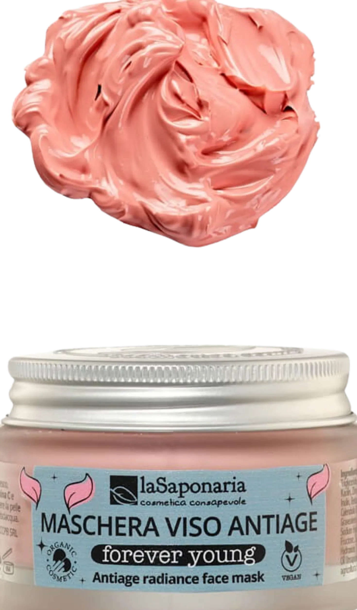 Maschera Viso Anti-Age Illuminante Forever Young, 50 ml