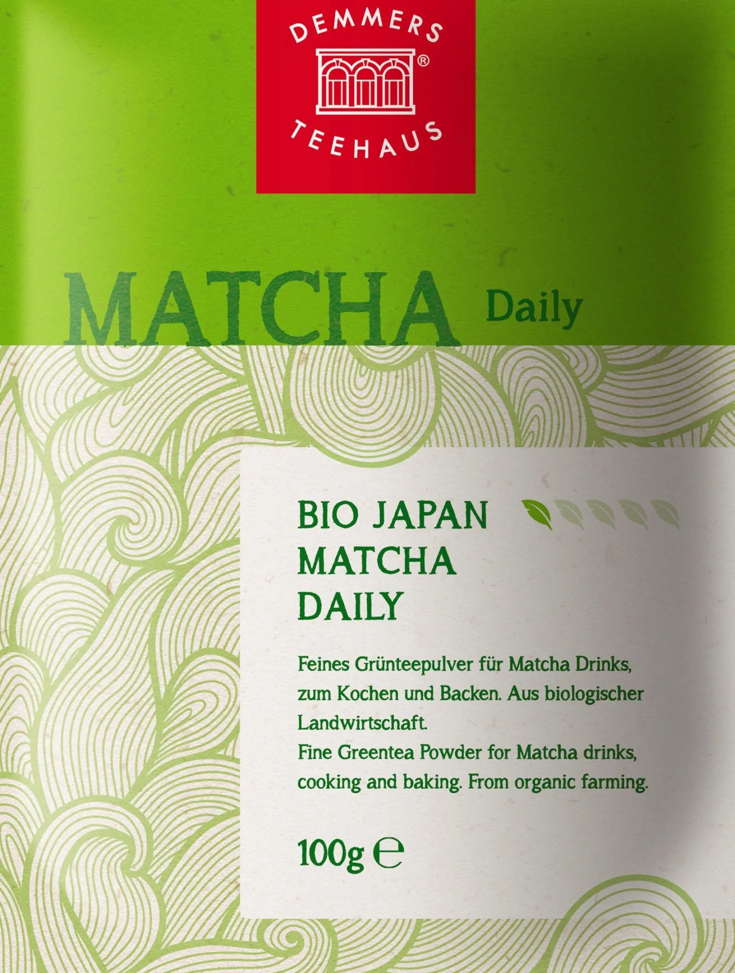 Matcha Giapponese Bio - Daily, 100 g