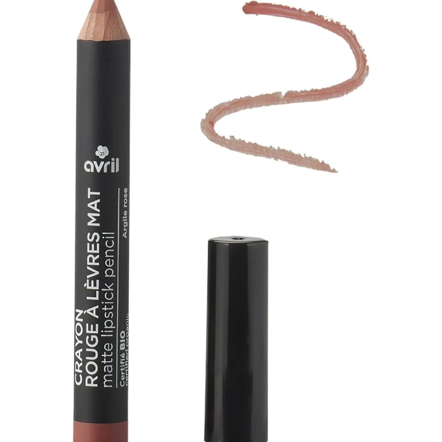 Matte Lipstick Pencil Jumbo, Terre Battue (2 g)