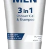 MEN Gel Doccia Shampoo 3in1 al Luppolo, 200 ml