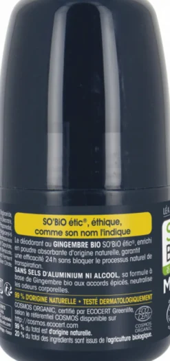 MEN Ginger Deodorant Roll-on, 50 ml