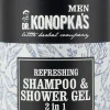 MEN Refreshing Shampoo & Shower Gel 2in1, 280 ml
