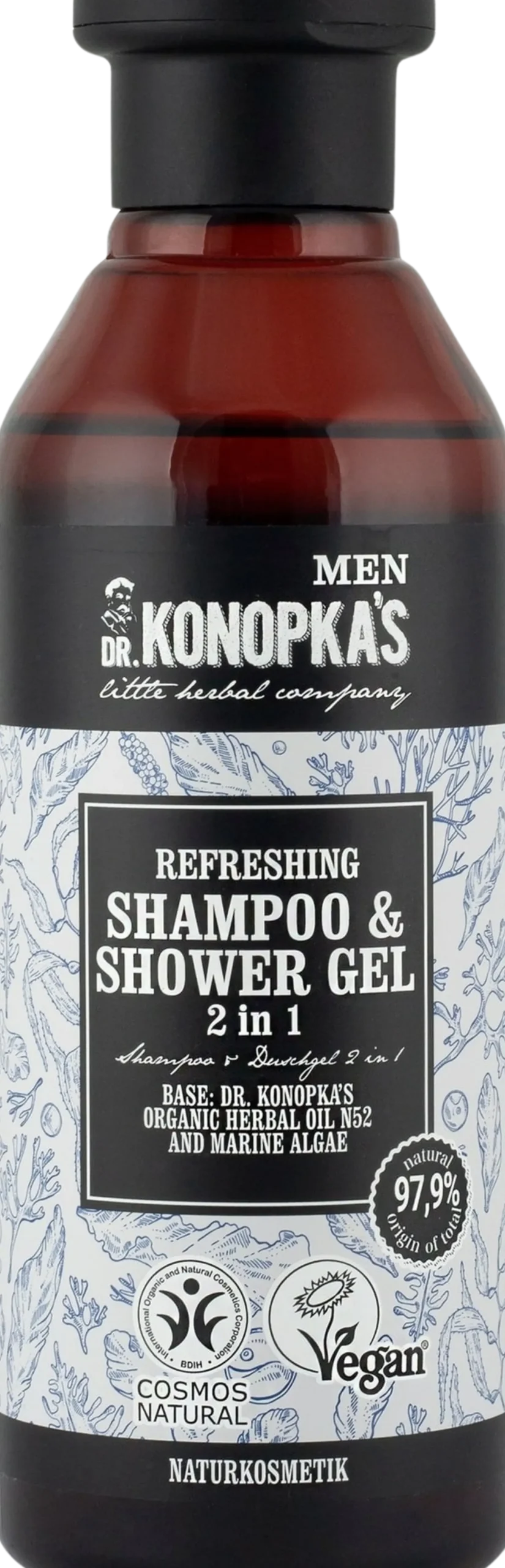 MEN Refreshing Shampoo & Shower Gel 2in1, 280 ml