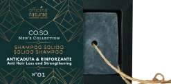 MEN Shampoo Solido Anticaduta e Rinforzante N°01, 50 g