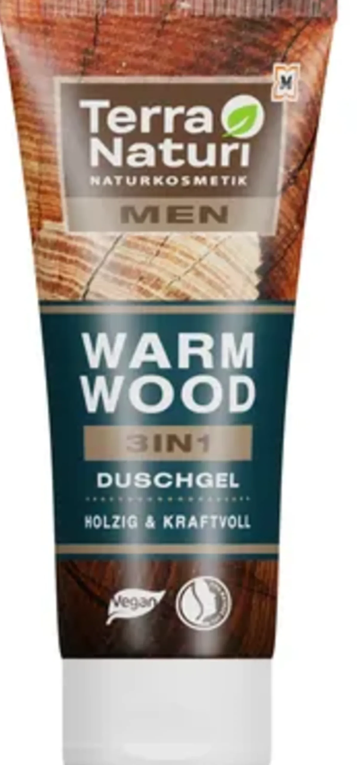 MEN WARM WOOD - Gel Doccia 3IN1, 200 ml