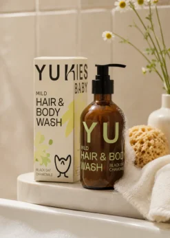 Mild Hair & Body Wash Black Oat Chamomile, 150 ml