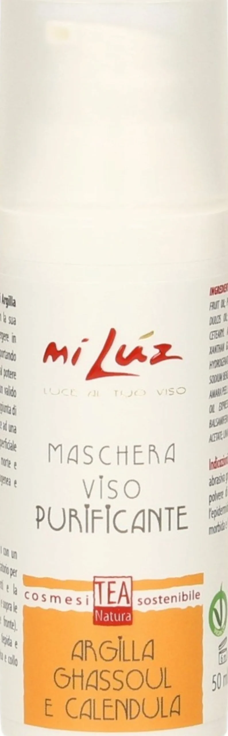 Mi Lùz Maschera Viso Purificante, 50 ml