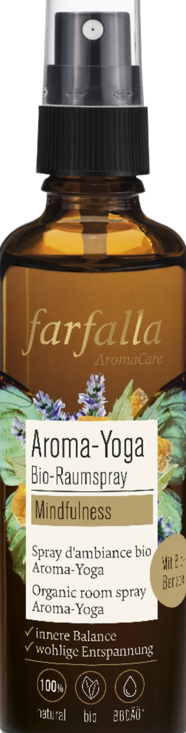 Mindfulness - Spray per Ambienti Bio "Aroma Yoga", 75 ml