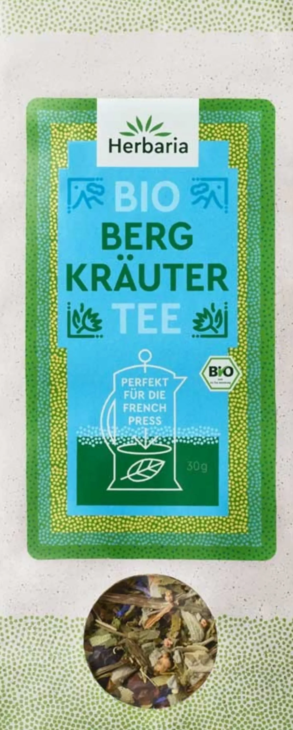 Miscela Bio per French Press - Erbe di Montagna, 30 g