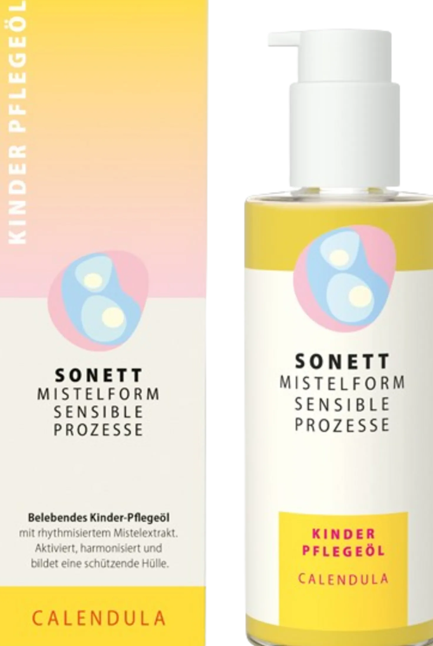 MISTELFORM SENSIBLE PROZESSE Olio per Bambini, calendula (145 ml)