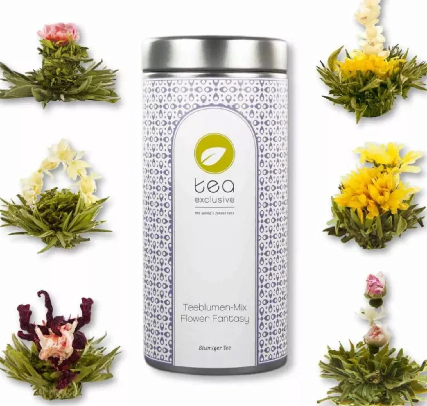 Mix di Tè - Flower Fantasy, 6 fiori di tè (60 g)