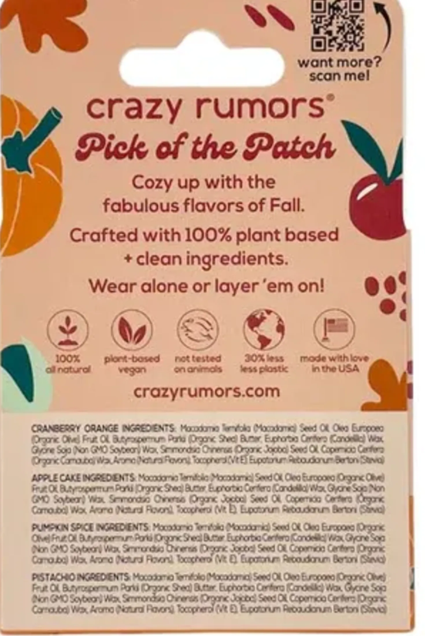 Mixed Pack Harvest Mix, 4 pezzi