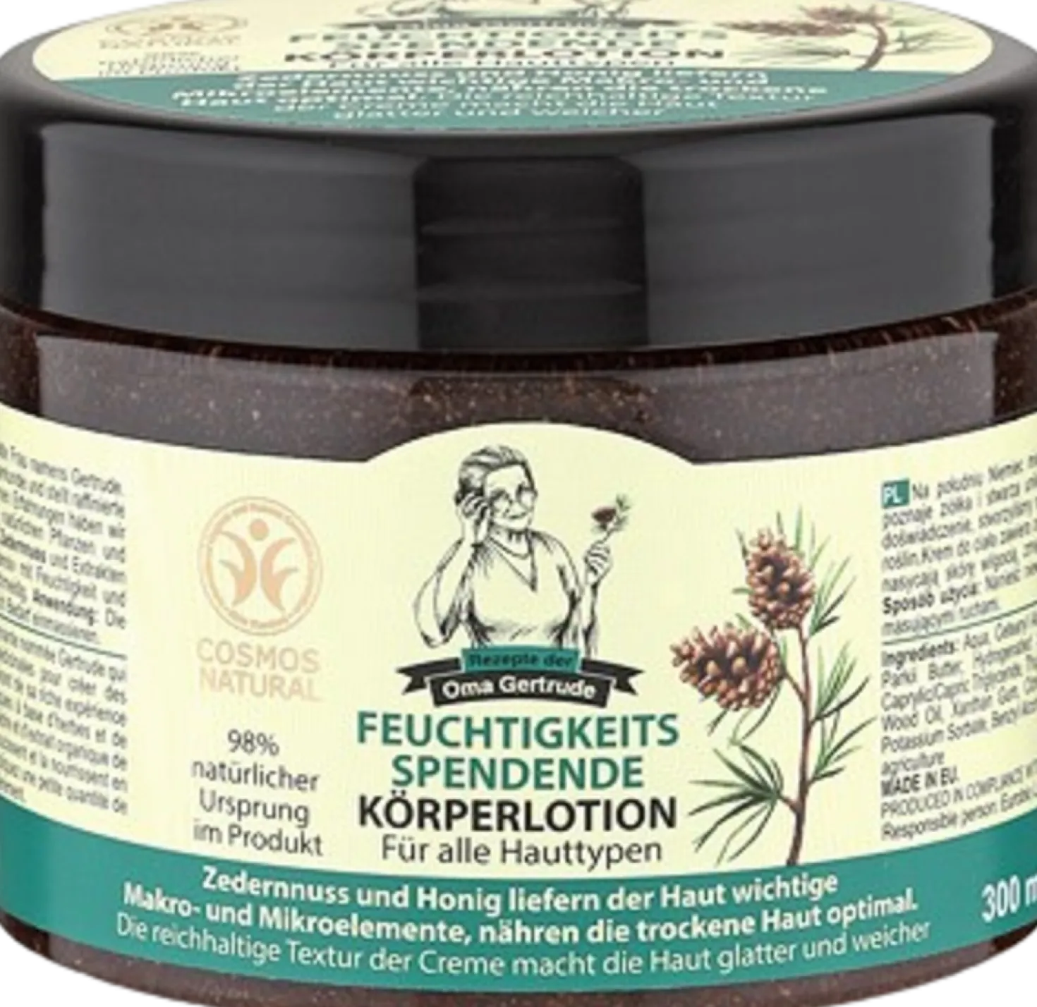 Moisturizing Body Cream, 300 ml